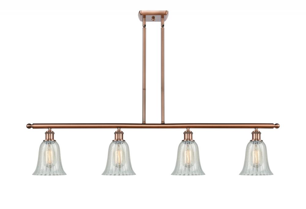 Hanover - 4 Light - 48 inch - Antique Copper - Cord hung - Island Light