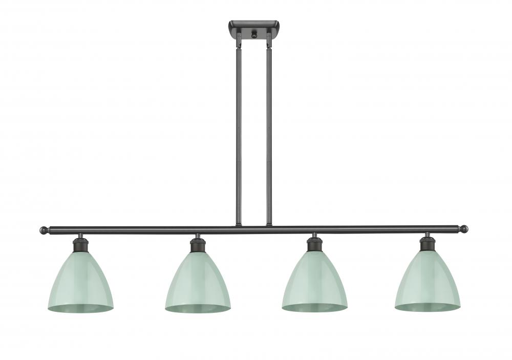 Plymouth - 4 Light - 48 inch - Oil Rubbed Bronze - Cord hung - Island Light