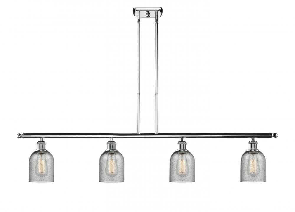 Caledonia - 4 Light - 48 inch - Polished Chrome - Cord hung - Island Light