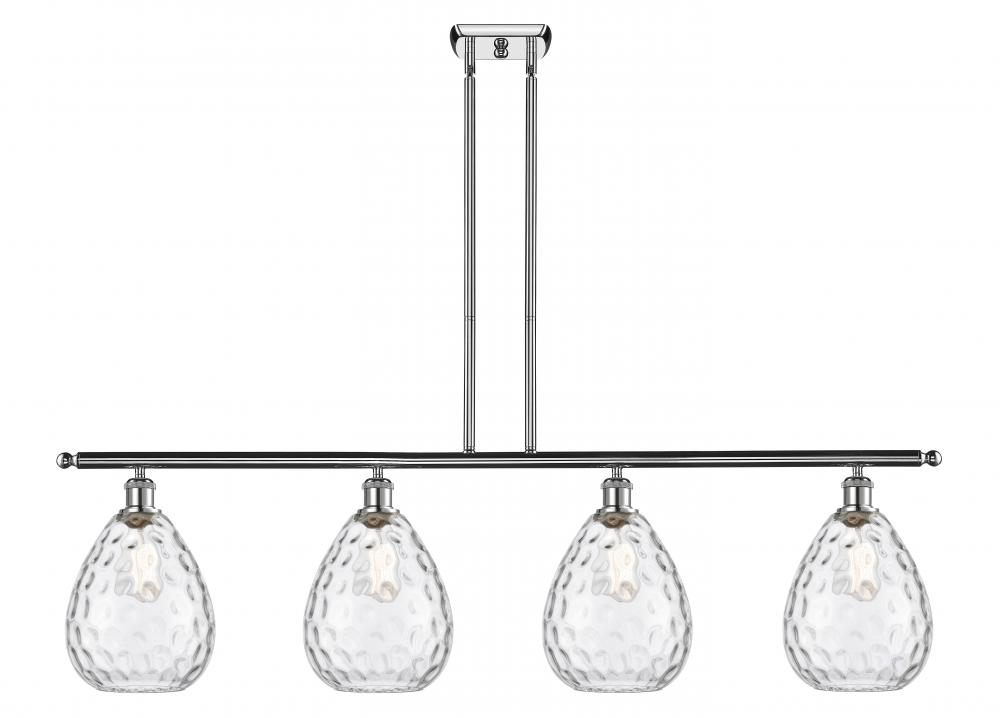 Waverly - 4 Light - 48 inch - Polished Chrome - Cord hung - Island Light