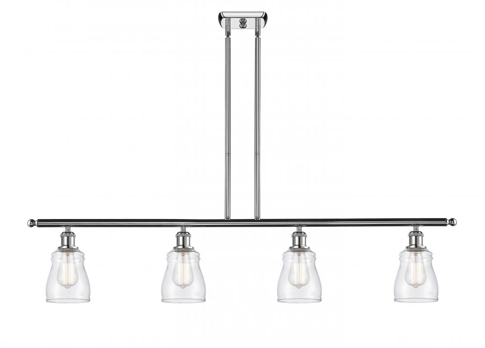 Ellery - 4 Light - 48 inch - Polished Chrome - Cord hung - Island Light