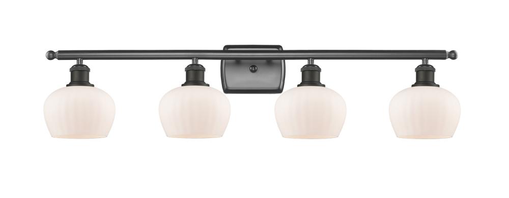 Fenton - 4 Light - 37 inch - Oil Rubbed Bronze - Bath Vanity Light