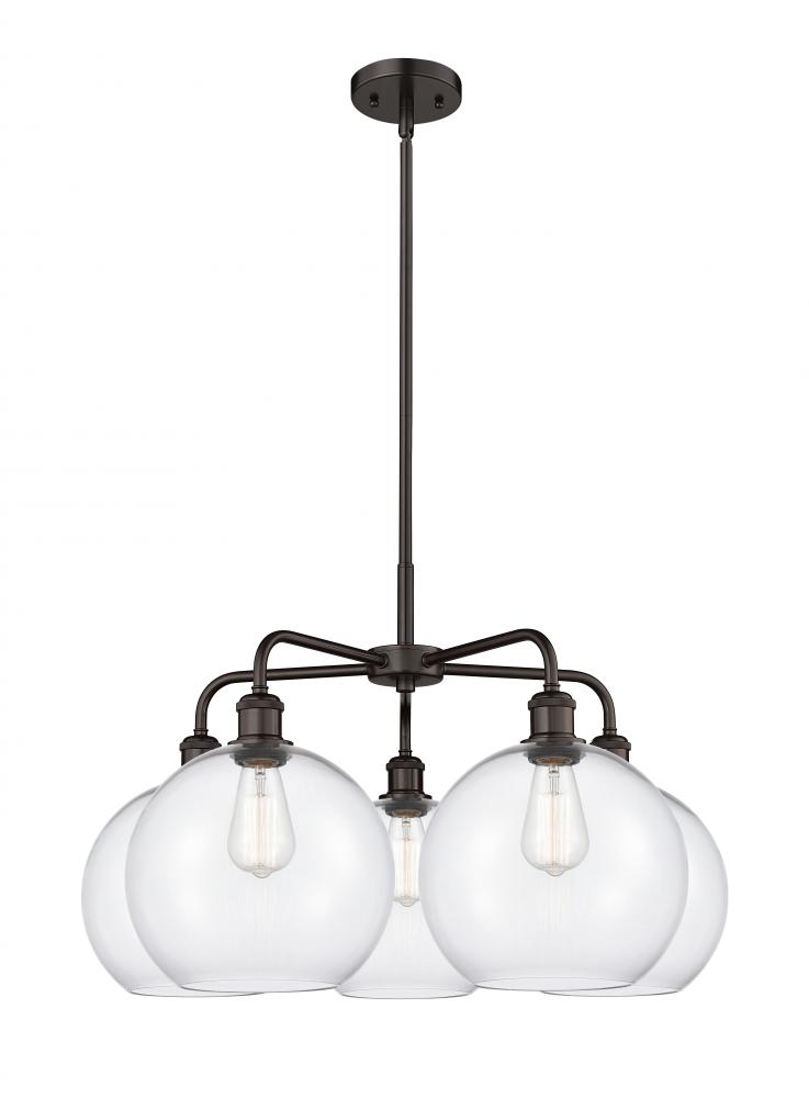 Athens - 5 Light - 28 inch - Oil Rubbed Bronze - Chandelier
