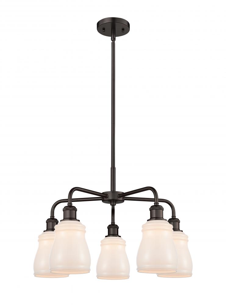 Ellery - 5 Light - 23 inch - Oil Rubbed Bronze - Chandelier