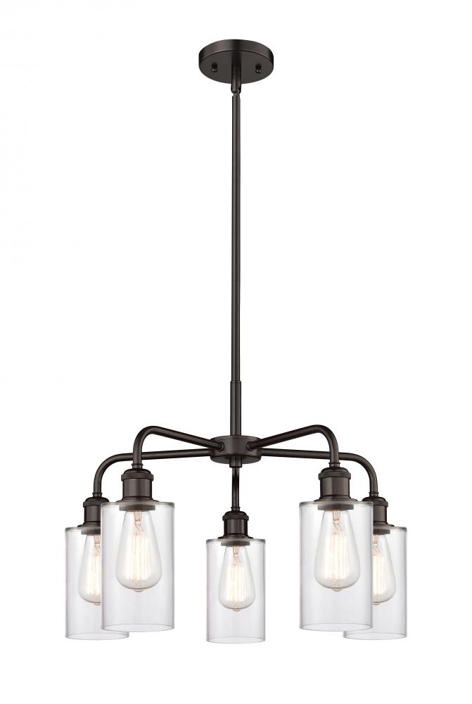 Clymer - 5 Light - 22 inch - Oil Rubbed Bronze - Chandelier