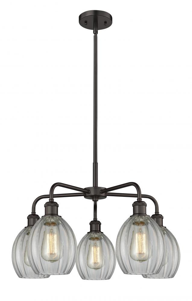 Eaton - 5 Light - 24 inch - Oil Rubbed Bronze - Chandelier