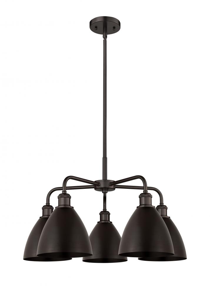 Bristol - 5 Light - 26 inch - Oil Rubbed Bronze - Chandelier