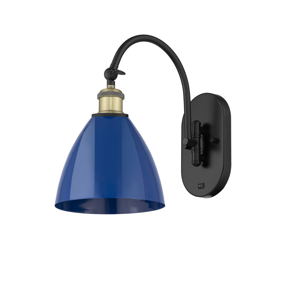 Plymouth - 1 Light - 8 inch - Black Antique Brass - Sconce