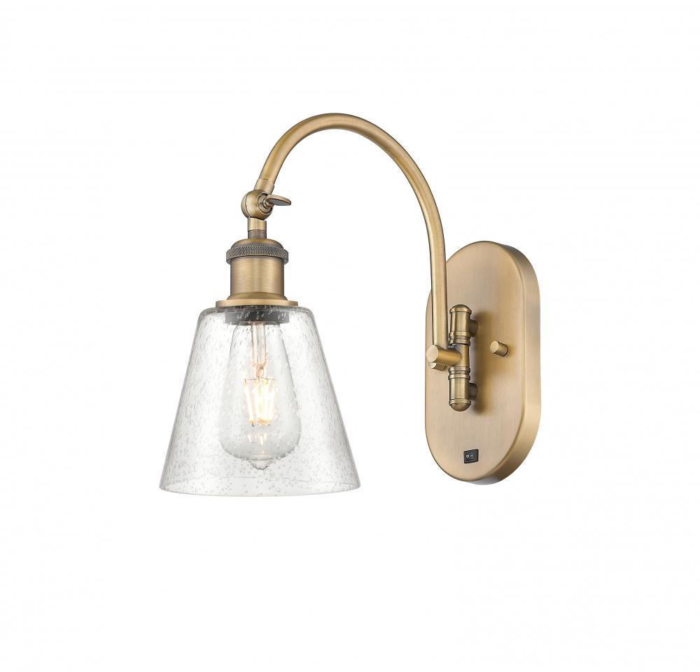 Caton - 1 Light - 5 inch - Brushed Brass - Sconce