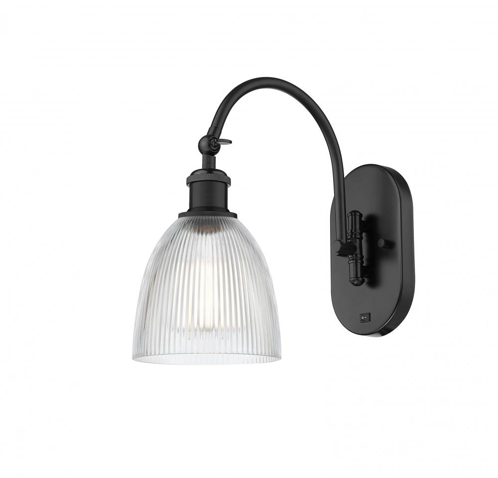 Castile - 1 Light - 6 inch - Matte Black - Sconce