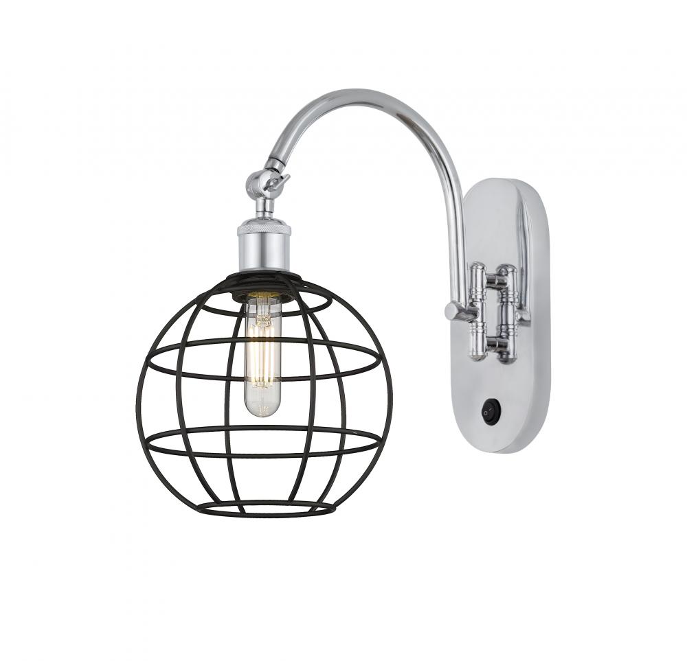 Lake Placid - 1 Light - 8 inch - Polished Chrome - Sconce