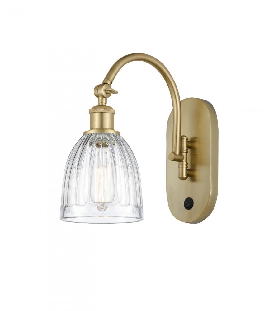 Brookfield - 1 Light - 6 inch - Satin Gold - Sconce