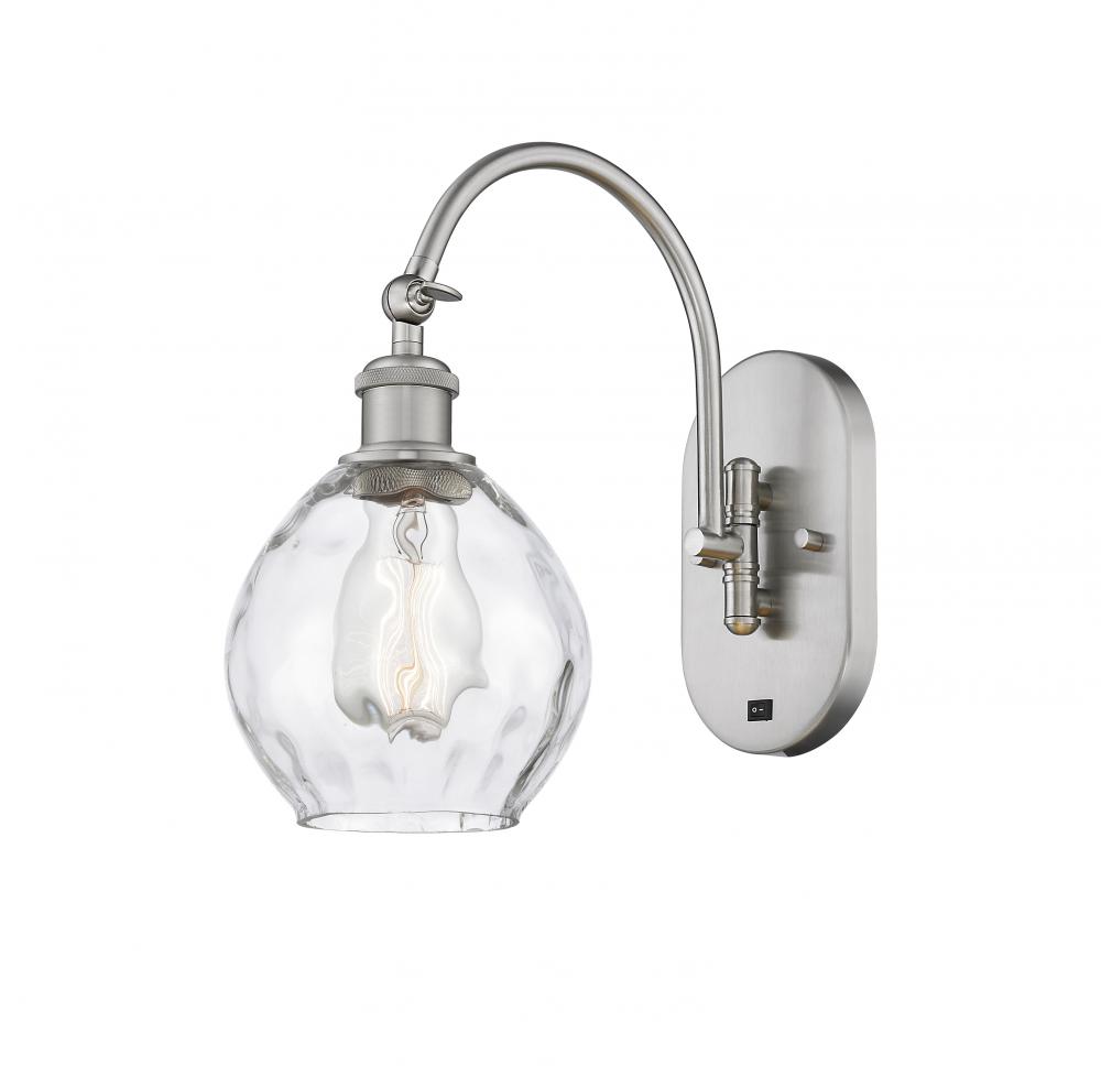 Waverly - 1 Light - 6 inch - Brushed Satin Nickel - Sconce