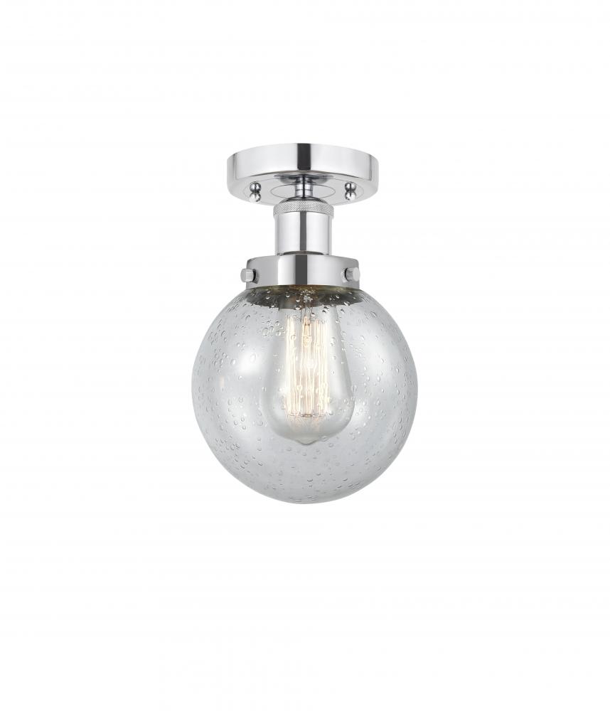 Beacon - 1 Light - 6 inch - Polished Chrome - Semi-Flush Mount