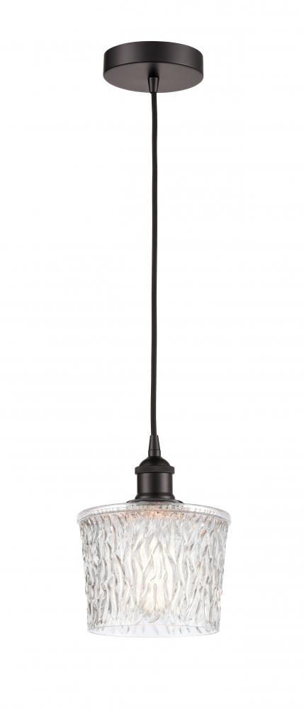 Niagara - 1 Light - 7 inch - Oil Rubbed Bronze - Cord hung - Mini Pendant