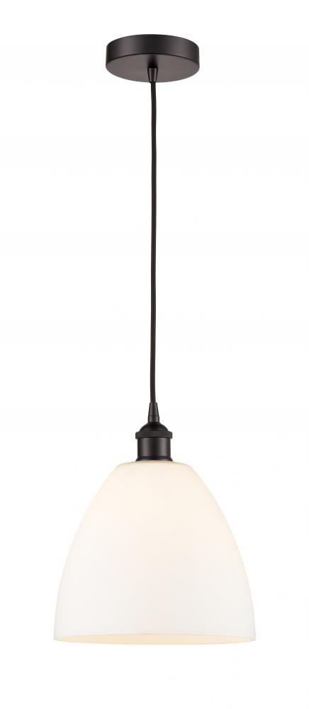 Bristol - 1 Light - 9 inch - Oil Rubbed Bronze - Cord hung - Mini Pendant