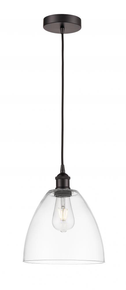 Bristol - 1 Light - 9 inch - Oil Rubbed Bronze - Cord hung - Mini Pendant