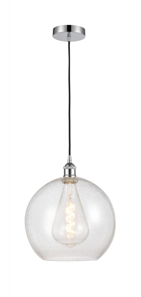 Athens - 1 Light - 12 inch - Polished Chrome - Cord hung - Mini Pendant