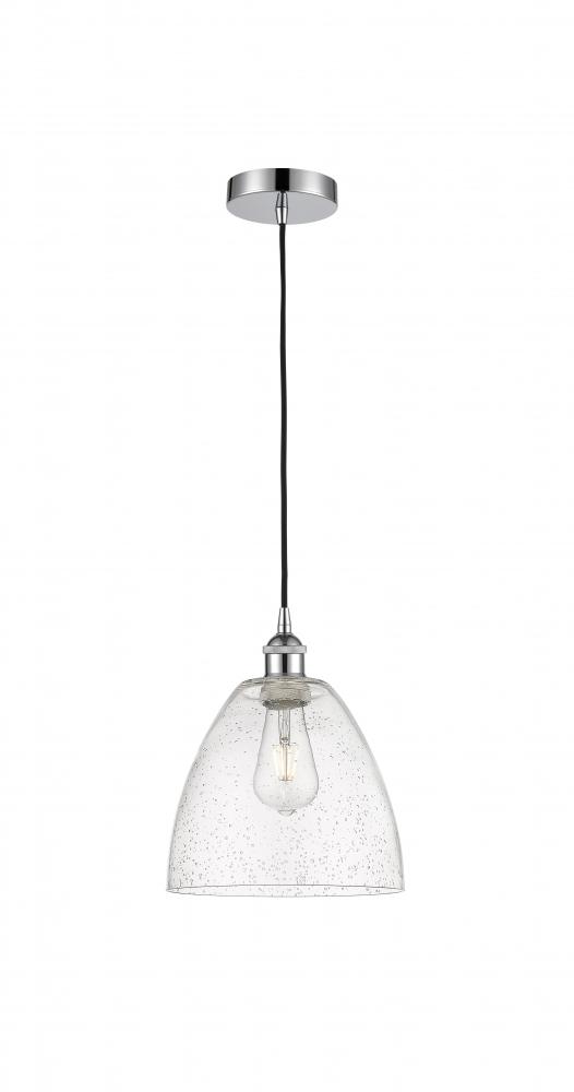 Bristol - 1 Light - 9 inch - Polished Chrome - Cord hung - Mini Pendant