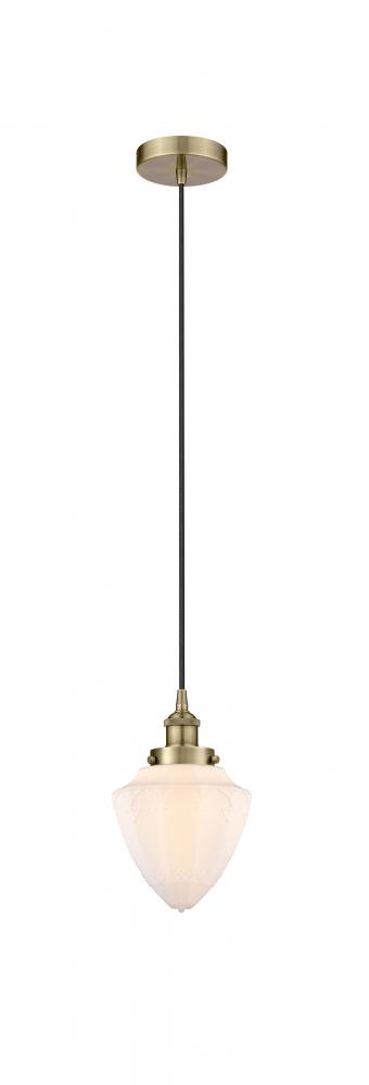 Bullet - 1 Light - 7 inch - Antique Brass - Multi Pendant