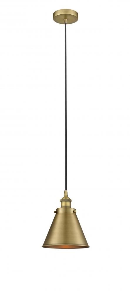 Edison - 1 Light - 8 inch - Brushed Brass - Multi Pendant
