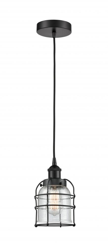 Bell Cage - 1 Light - 6 inch - Brushed Brass - Multi Pendant