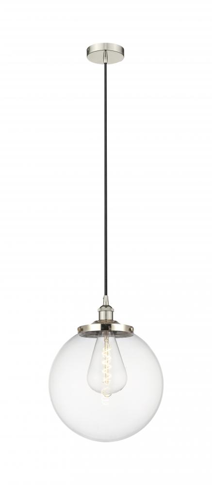 Beacon - 1 Light - 14 inch - Polished Nickel - Mini Pendant