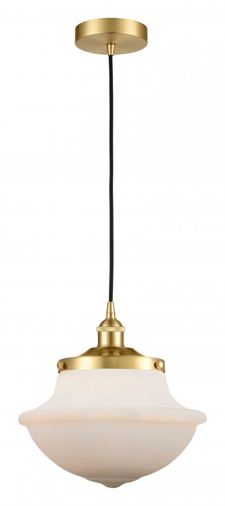 Oxford - 1 Light - 12 inch - Satin Gold - Multi Pendant