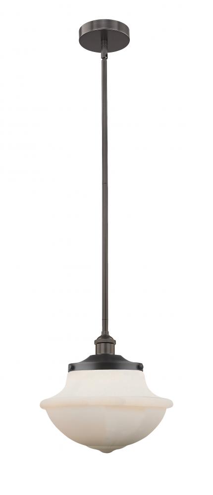 Oxford - 1 Light - 12 inch - Oil Rubbed Bronze - Cord hung - Mini Pendant