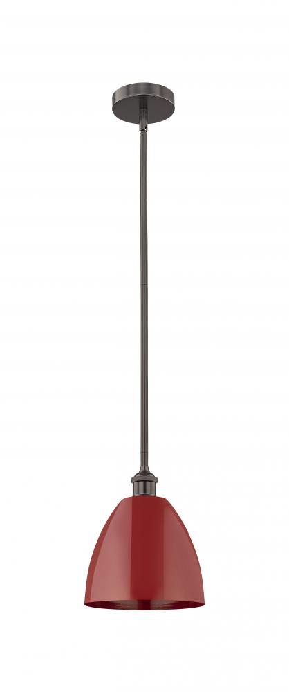 Plymouth - 1 Light - 9 inch - Oil Rubbed Bronze - Cord hung - Mini Pendant