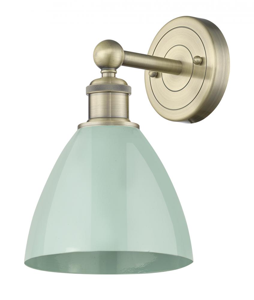 Plymouth - 1 Light - 8 inch - Antique Brass - Sconce