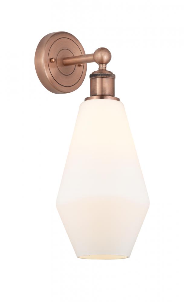 Cindyrella - 1 Light - 7 inch - Antique Copper - Sconce