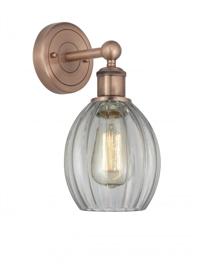 Eaton - 1 Light - 6 inch - Antique Copper - Sconce