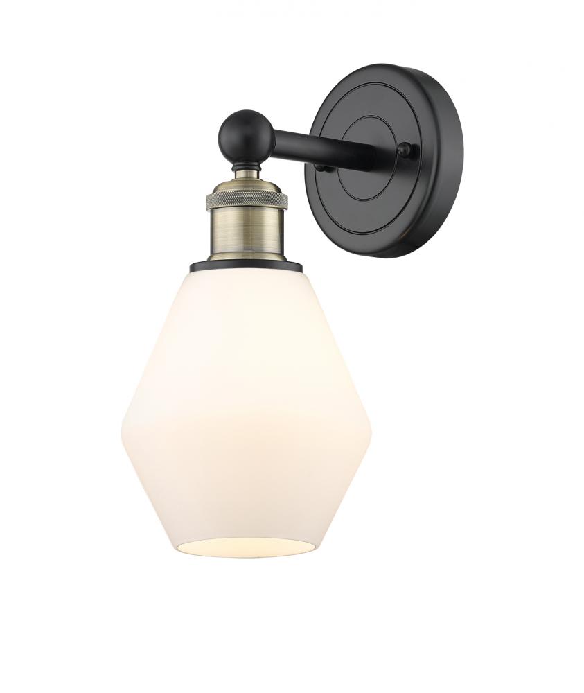 Cindyrella - 1 Light - 6 inch - Black Antique Brass - Sconce