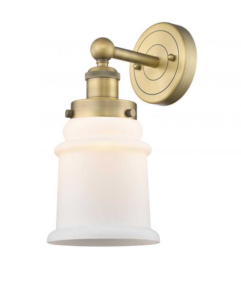 Canton - 1 Light - 6 inch - Brushed Brass - Sconce