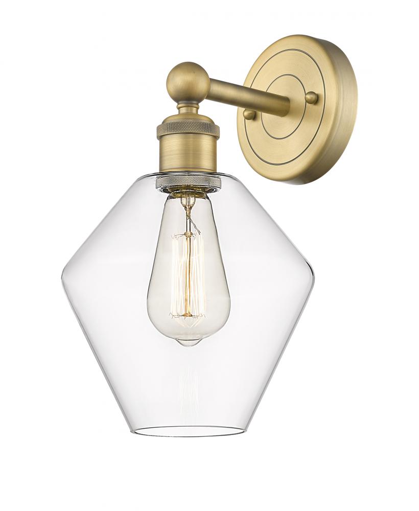 Cindyrella - 1 Light - 8 inch - Brushed Brass - Sconce