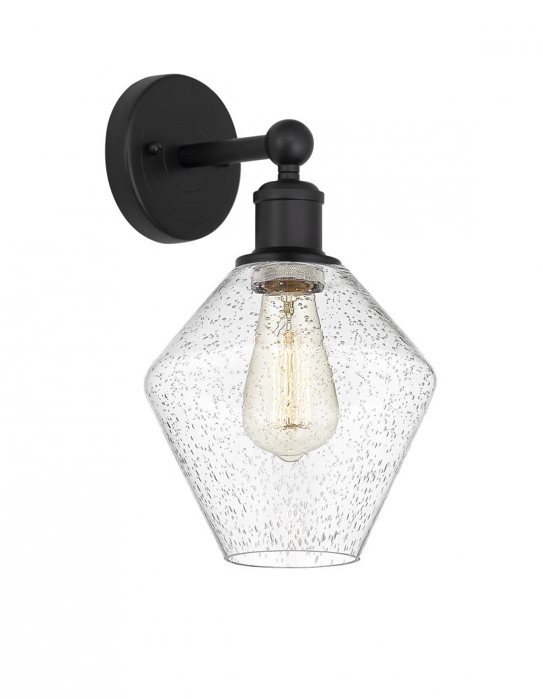 Cindyrella - 1 Light - 8 inch - Matte Black - Sconce