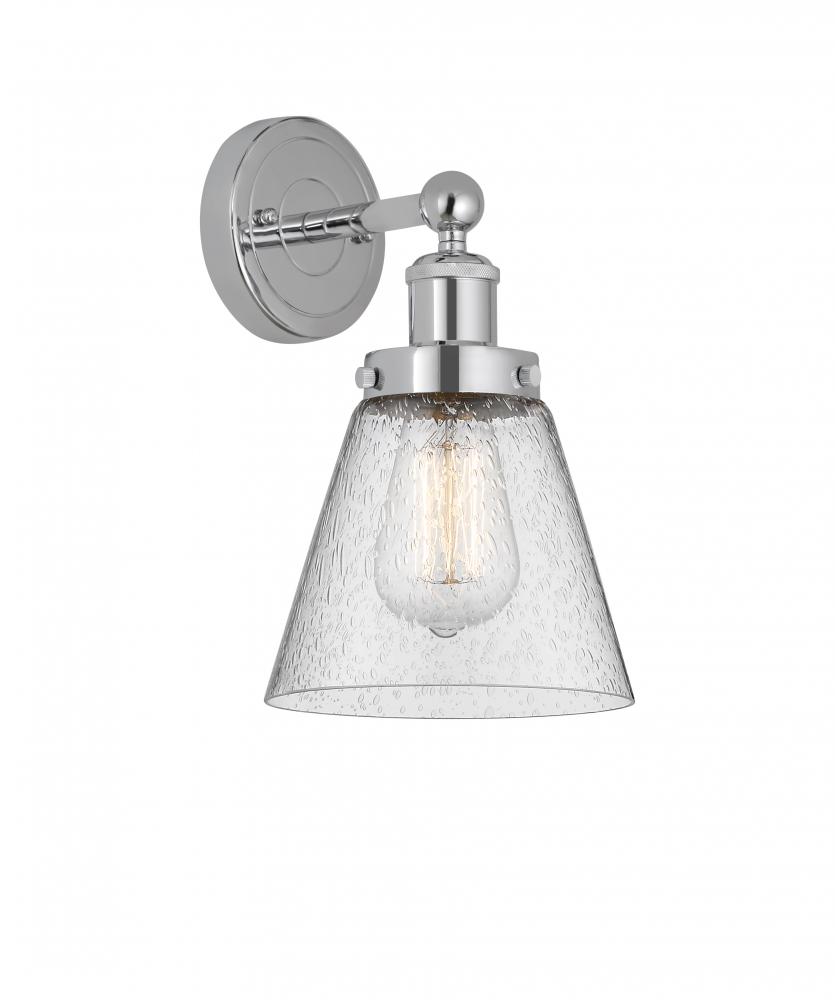 Cone - 1 Light - 6 inch - Polished Chrome - Sconce