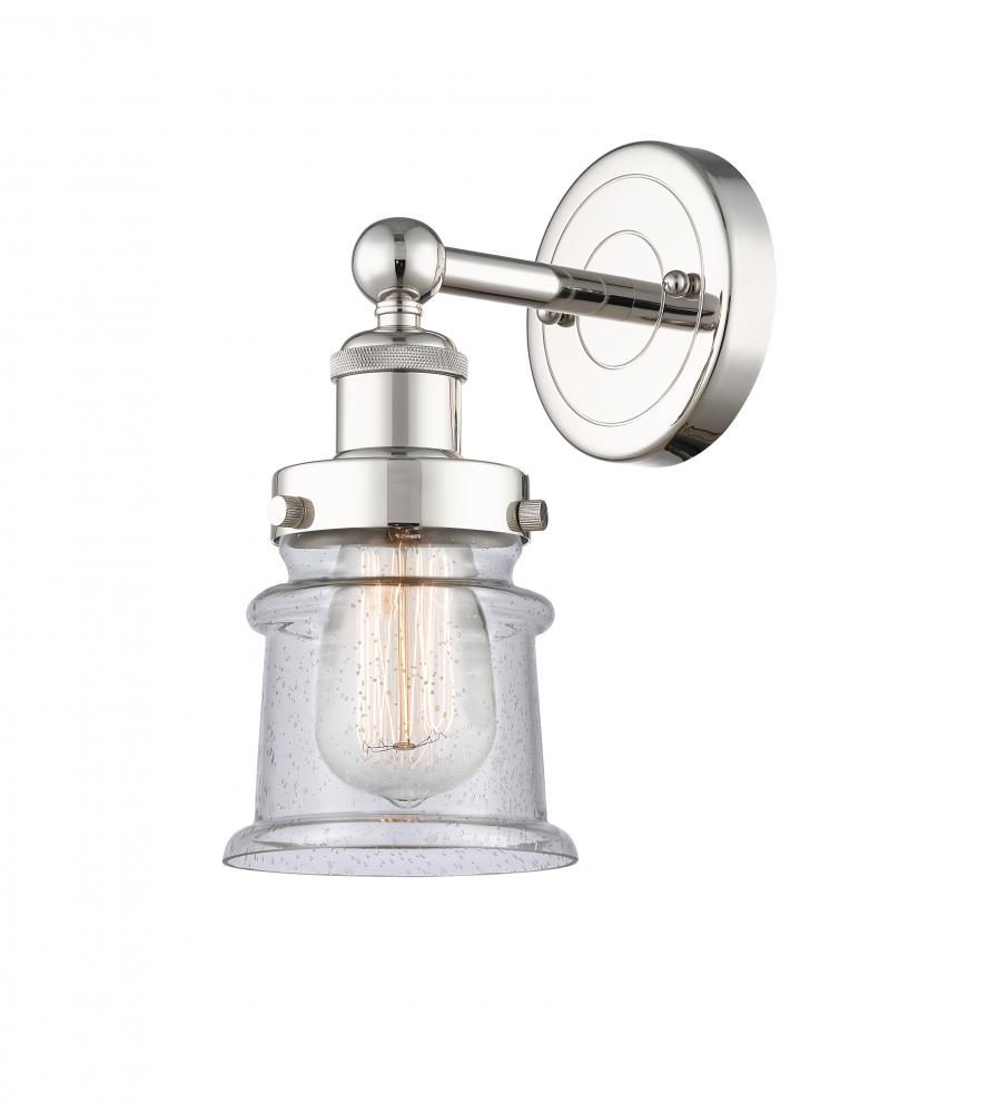 Canton - 1 Light - 5 inch - Polished Nickel - Sconce