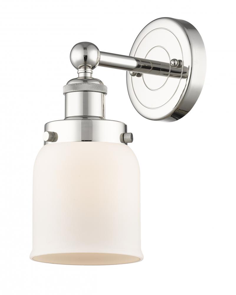 Bell - 1 Light - 5 inch - Polished Nickel - Sconce