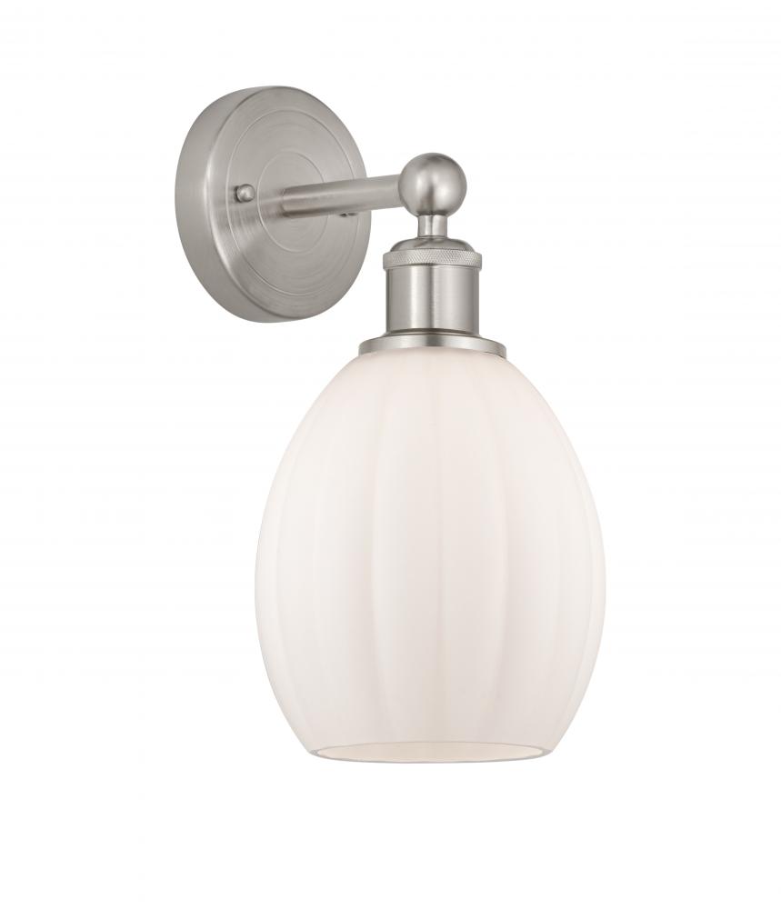 Eaton - 1 Light - 6 inch - Brushed Satin Nickel - Sconce