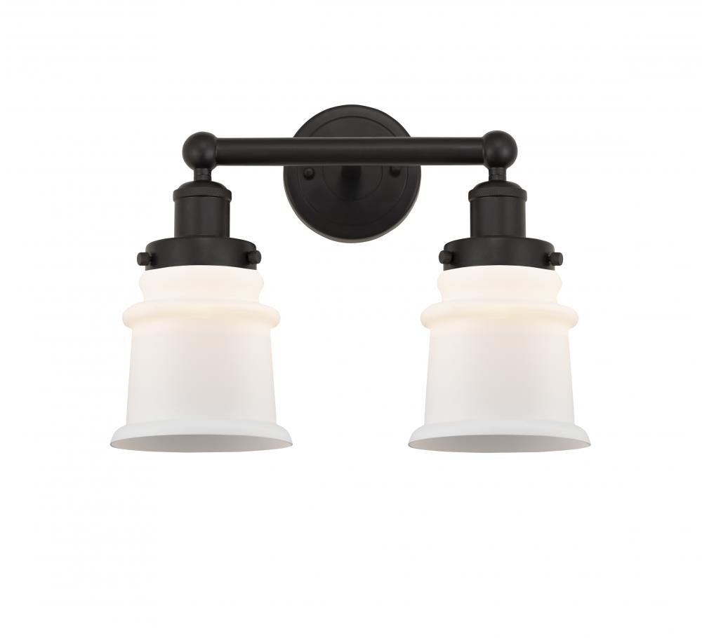 Canton - 2 Light - 14 inch - Oil Rubbed Bronze - Bath Vanity Light