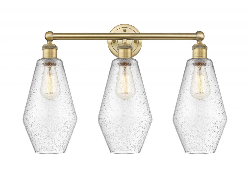 Cindyrella - 3 Light - 25 inch - Brushed Brass - Bath Vanity Light