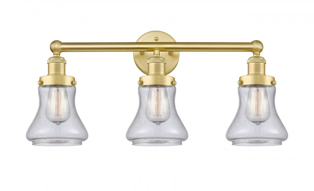 Bellmont - 3 Light - 24 inch - Satin Gold - Bath Vanity Light