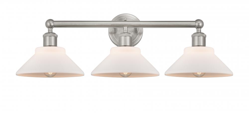 Orwell - 3 Light - 26 inch - Brushed Satin Nickel - Bath Vanity Light