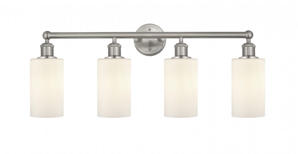 Clymer - 4 Light - 31 inch - Brushed Satin Nickel - Bath Vanity Light