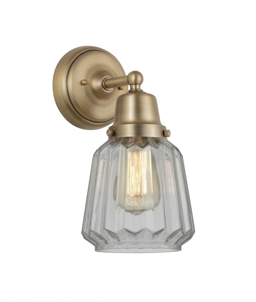 Chatham - 1 Light - 7 inch - Brushed Brass - Sconce