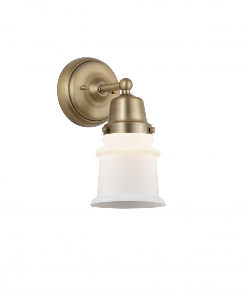 Canton - 1 Light - 5 inch - Brushed Brass - Sconce