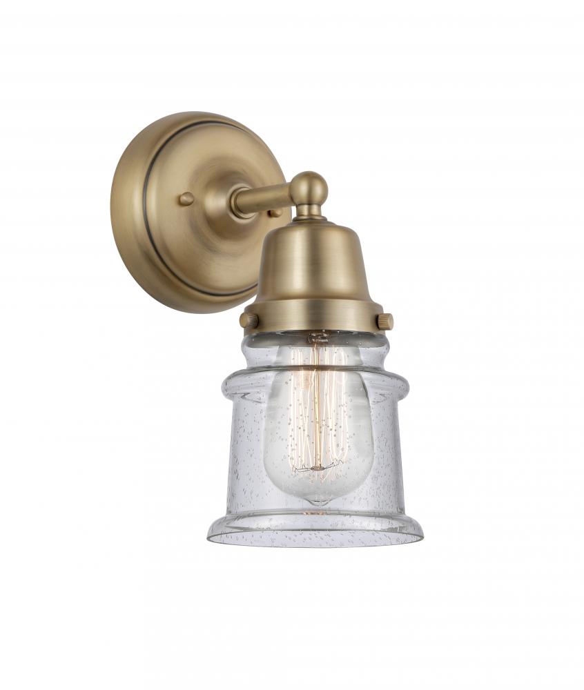 Canton - 1 Light - 5 inch - Brushed Brass - Sconce