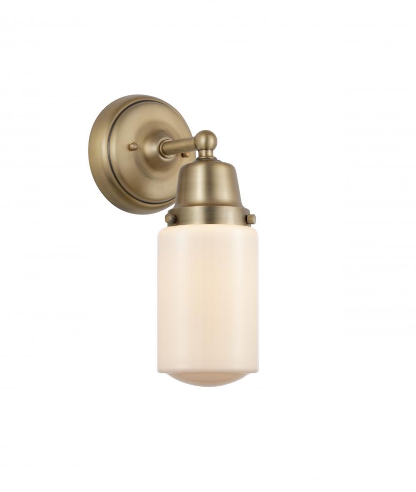 Dover - 1 Light - 5 inch - Brushed Brass - Sconce